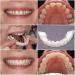 2 Pairs Clip-On Teeth Veneers | Comfortable Fake Teeth for Perfect Smile | Upper & Bottom False Teeth | Flexible Braces & Whitening Solution - Buy Online on GoSupps.com