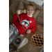 Artie Baby Boys Footless Cotton Pyjamas Set - 2 Piece Outfit for Kids, 4-5 Years, Red - Buy Online on GoSupps.com