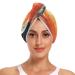 Sun Moon Hair Towel 2 Pack Super Absorbent Hair Drying Towel Quick Dry Hair Turbans Head Towel with Button Twisty Wrap for Women Girls