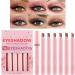 Eyeshadow Pencil Black Liquid Eyeliner 12 Colors Eyeshadow Pencil Waterproof Gradient Cream Eyeshadow Stick Long Lasting Beauty Tool Girls Gift Idea Smooth Bending Cosmetic - Buy Online on GoSupps.com