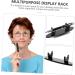 STOBOK Pencil Wand Holder 2 Pcs Acrylic Pen Holder Pencil Lip Gloss Paintbrush Drying Rack Acrylic Eyebrow Pencil Rack Single 12.7x3cmx2pcs Blackx2pcs - Buy Online on GoSupps.com