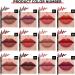 12 Color Matte Lip Liner Set - Waterproof Smooth & Durable Professional Makeup for Women - Buy Online on GoSupps.com