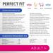 Perfect Fit Adult Cat Food - 48 Portion Bags (12x85g) - Salmon Deep Sea Fish Beef & Chicken - Premium Wet Food for Cats 1 Year+ - Buy Online on GoSupps.com