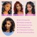 Pazat Short Body Wave Lace Front Wig - 12 Inch Human Hair Glueless Wig with Pre Plucked Baby Hair - 180% Density Loose Body Wave HD Lace Frontal Wig for Women - Natural Black - Buy Online on GoSupps.com