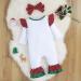 Loalirando Baby Christmas Romper | My First Xmas Outfit for Newborn Toddler | 9-12 Months | White 60 - Buy Online on GoSupps.com