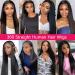 Sdamey HD Transparent 360 Lace Front Wig 18 Inch 10A Brazilian Virgin Human Hair Pre Plucked with Baby Hair 180% Density - Natural Color - Glueless Lace Frontal Closure Wig for Black Women - Buy Online on GoSupps.com