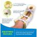 TIDI Posey Premium Heel Guards - Yellow/White - Qty 1 Pair - Pressure Injury Foam Protectors - Heel Off-Loading Devices - Home Care (6145) - Buy Online on GoSupps.com