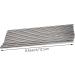 Pteanecay Set of 12 Stainless Steel Straws Reusable Metal Drinking Straws Straight Straws + 2 Cleaning Brushes - Buy Online on GoSupps.com