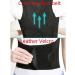 Posture Corrector for Women and Men Back Brace Straightener Lumbar Support Belt with Metal Support for Back Neck Shoulder Pain Relief Improve Posture (Color : Black Size : X-Large) (Black (Black Sm Black Small - Buy Online on GoSupps.com