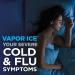 Amazon Basic Care Vapor Ice Nighttime Severe Cold and Flu Relief - 12 Fl Oz (Pack of 1) - Buy Online on GoSupps.com
