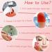 Keepaq Ice Scooter Face Massager - Reusable Silicone Ice Facial Scooters for Pore Reduction & Skin Care | B-Rosa - Buy Online on GoSupps.com