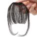 Sego Pony Hair Part Real Fringe Clip-On Extension | 100% Remy Human Hair | Natural Black #1B | International Shipping - Buy Online on GoSupps.com