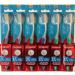 Colgate Slim Soft Gliding Tips Toothbrush Extra Soft Compact Head - 6 Pack - Buy Online on GoSupps.com