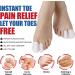 20 PCs Gel Toe Protection Caps - Pain Relief for Blisters Ingrown Toenails & Friction - Silicone Toe Plaster (4PCS Large 16PCS Medium) - White - Buy Online on GoSupps.com