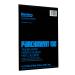 Bienfang Parchment Tracing Paper Pad  9 x 12  50 Sheets  24lb (40gsm) for Pencils  Pen  Marker  Charcoal  Pastel  Trace  Preliminary Drawing and Overlay