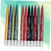 Balacoo 12 Pcs Waterproof Eye Liner Pencil Women Cosmetic Pen Eye Shadow Pencil Water Proof Lipstick Pen - Buy Online on GoSupps.com