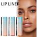 Detachable Lip Liner Lip Stain Lip Liner Pencil Peel Off Lip Liner Matte Detachable Gel Long Lasting Lip Stain Long Lasting Lip Stain Suitable For All Occasions - Buy Online on GoSupps.com