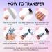 AIMEILI Nail Foil Glue Gel Set - 2 x 15ML | Self-Adhesive Foil Sticker Transfers | Nail Art Foils Manicure Kit with UV LED Cure Needed - Buy Online on GoSupps.com