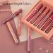 6Pcs Matte Lipstick Set - Long Lasting, Waterproof Velvety Liquid Lip Gloss - Non-Stick Matte Finish - Makeup Set - Buy Online on GoSupps.com