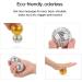 Layhou 2-Piece Magnetic Acupressure Hedgehog Massage Balls - 56mm Spiked Massage Device for Relaxation & Pain Relief - Gold - Buy Online on GoSupps.com