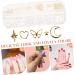 FRCOLOR 1 Box Nail Accessories Nail Art Stickers Butterfly Nail Art Nail Decoration Nail Charms Nail Pendant for Gel Nails Jewellery Small Component 15.00X5.30X1.50CM As Shown - Buy Online on GoSupps.com