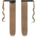 FESHFEN 24 Long Straight Wrap Around Ponytail Extensions in Light Golden Brown & Pale Golden Blonde - Synthetic Clip-in Hairpiece for Women - 24 Inch - 130g - Pack of 1 | 12/24# Light Brown & Natural Blonde - Buy Online on GoSupps.com