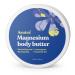 ASUTRA Magnesium Body Butter Lotion 6.76 oz Soothing Shea Butter & Almond Oil Moisturizer Premium-Quality Magnesium Lemongrass Essential Oil Relief Body Butter with Magnesium Pack of 1