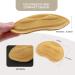 Space Lion Leather Heel Pads Liner Cushions Inserts - 3 Pairs Khaki | Prevent Heel Slip and Blister, Improve Shoe Fit and Comfort - Buy Online on GoSupps.com