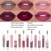 6PCS Matte Nude Lipstick Set - Long-Lasting Waterproof Lip Gloss High Pigment Non-Stick Cup | International Shipping - Buy Online on GoSupps.com