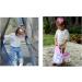 Baby Girl White Lace Ruffle Romper Top + Jeans Shorts Clothing Set | 3-24 Months | 6-12 Months - Buy Online on GoSupps.com
