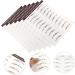 Mipcase 6pcs Eyebrow Stickers Water Proof Stickers Hair Eyebrow Imitation Eyebrow Sticker 6d Bionic Tool 6X1X0.1CM Brown - Buy Online on GoSupps.com
