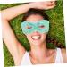 KOMBIUDA Masque Yeux Compresse Glac e Masque De Sommeil Yeux Fournitures De Beaut Pour Filles 28.5x9x1.7cm vert clair - Buy Online on GoSupps.com
