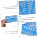 HomsfoU 90 Pcs Tooth Color Guide - Teeth Whitening Shade Chart for Oral Care & Dental Use - Buy Online on GoSupps.com