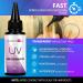 Buy Arison Hair UV Glue V Light Kit - Clear Glue & UV Lamp for Wig Extensions | Professional Hairdresser Tools - Buy Online on GoSupps.com