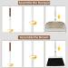 Jekayla Broom and Dustpan Set - 54 Long Handle Upright Combo for Home, Kitchen, Office - Lightweight Floor Cleaning Kit in Brown and Grey - Buy Online on GoSupps.com