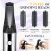 Nuve Smooth Pedicure Wand - Electric Callus Remover for Feet | Rechargeable Flawless Pedi Tool for Dry Cracked Heels & Foot Care (Black - Buy Online on GoSupps.com