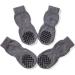 AKOPAWON Anti-Slip Socks for Dogs & Cats - 4 Pack Paw Protection | Rubber Reinforced | Sizes S-4XL for Pets 1-36kg & 5XL for Over 36kg | Gray - Buy Online on GoSupps.com