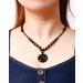 Feng Shui Black Obsidian & Lava Rock Necklaces - Essential Oil Diffuser for Men & Women | Protection Amulets & Power Gemstones - Buy Online on GoSupps.com