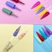 150Pcs Stiletto Nail Swatch Sticks - Clear Color Swatches with Ring for Nail Art Display - Buy Online on GoSupps.com