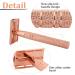Precision Stainless Steel Double Edge Razors for Men - Close Smooth Shave | Detachable Head Safety Razor - Buy Online on GoSupps.com