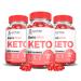 Justified Laboratories (3 Pack) Keto Bites Keto ACV Gummies 1000MG Vegan Non GMO with Pomegranate Juice Beet Root B12 180 Gummys 60 Count (Pack of 1)