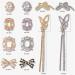 FEIlei Zircon Nail Rhinestones 3D Nail Charm Alloy Nail Jewelry Gem-Nail Art Decoration - Buy Online on GoSupps.com