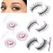 Conversionh Eyelashes - Conversion Eyelashes Adhesive Waterproof Reusable Self Adhesive Eyelashes Conversion Self Adhesive Eyelashes (3pcs)