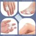 100 Count Finger Tape for Dry Cracks | Fast Pain Relief Quick Skin Crack Healing and Rough Skin Protection - Buy Online on GoSupps.com