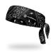 Suddora Paisley Bandana Headband - Vintage, and Fashionable Headbands Black Tie