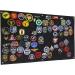 Tactical Patch Display Panel 24x36 Holder Board for Army Combat Morale Uniform - Hook and Loop Emblems - Black (Medium) - Patches Not Included - Buy Online on GoSupps.com