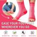 HUEGLO Plantar Fasciitis Socks - 4 Pairs Compression Neuro Socks for Women Men - Ankle Support Brace for Pain Relief - Anti-Slip Foot Support (Pink XL) - Buy Online on GoSupps.com