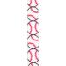 Offray 922163 Baseball Grosgrain Ribbon - 7/8 Wide - 3 Yards - Buy Online on GoSupps.com