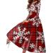Hanxiulin Women Christmas Rock Christmas Dress hoodover party clothes mini sweater Christmas top hooded sweater sweatshirts dress narrow rock watermelon red xxl