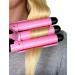 Trademark Beauty Babe Waves 3 Barrel Curling Iron Hair Waver 1 Inch Quick Heat Adjustable Temperature Hair Curler Perfect Beach Waver Hair Styling Tools 25mm Standard Ceramic Wand Pink 3 Barrel (1 Inch) - Buy Online on GoSupps.com